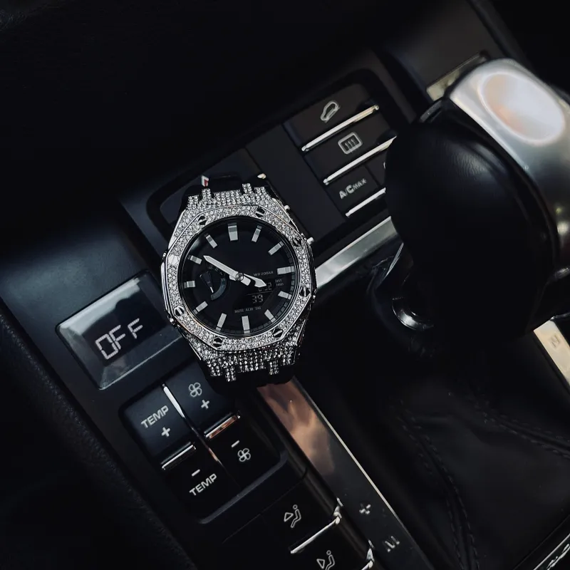 Vencrew Unisex Diamond Collection Watch Cases-4