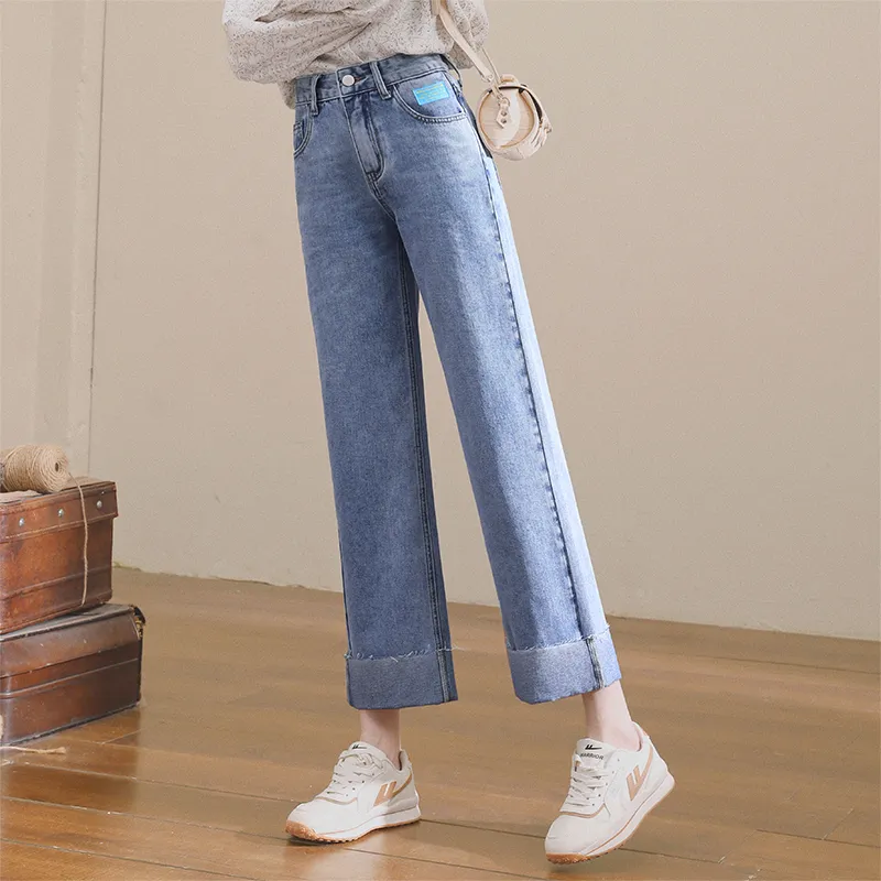 MITUAN Jeans Women's Blue-5