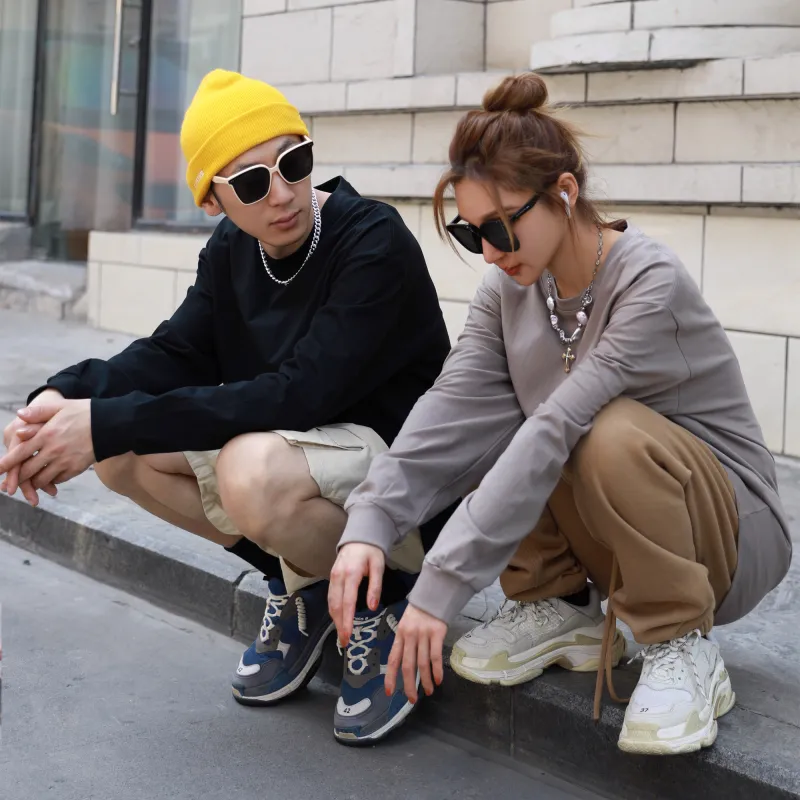 ZMOH Long Sleeved T Shirt Unisex-4