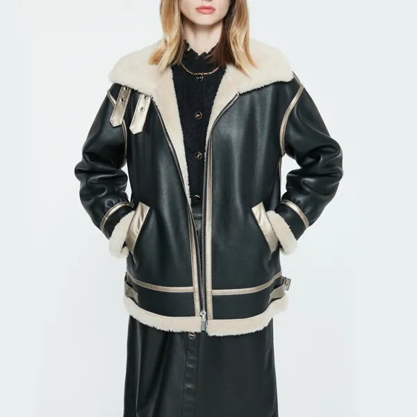 DKNY Jackets Women's Black-2