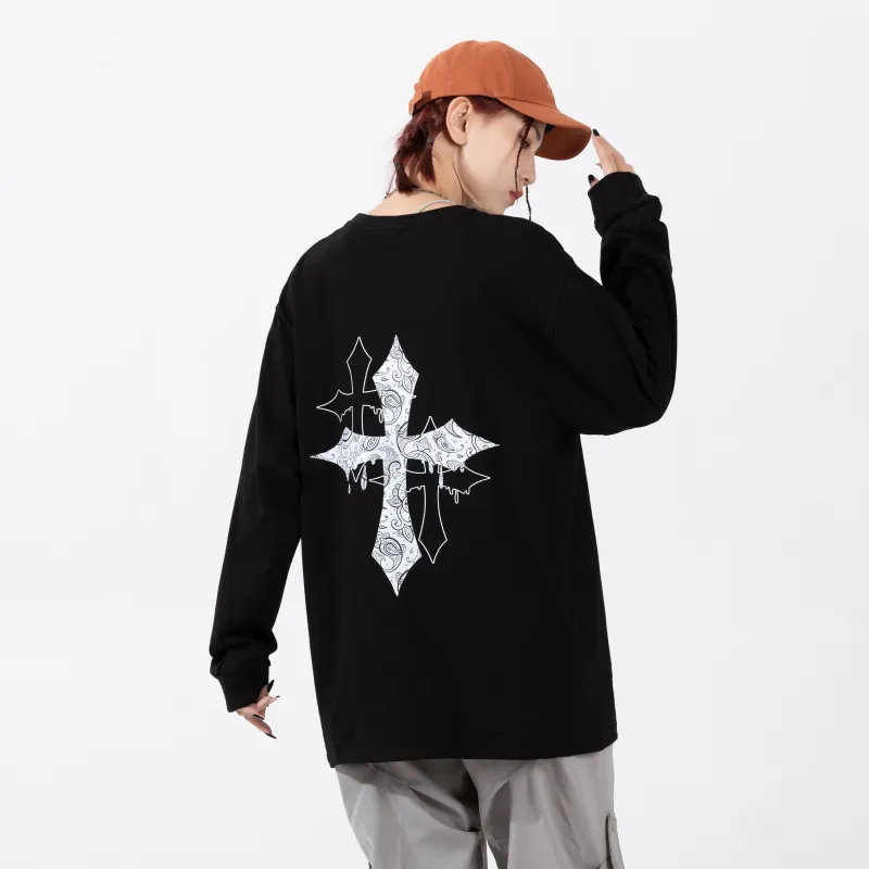STNW Long Sleeved T Shirt Unisex-5