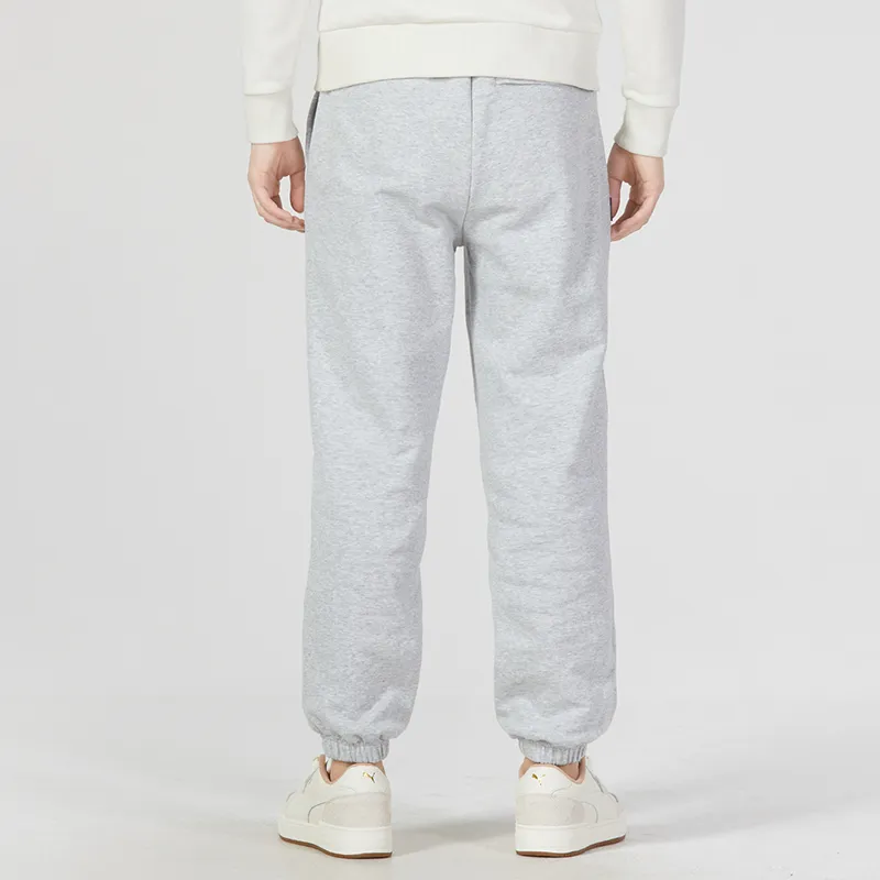 PUMA Knitted Sweatpants Unisex Light Gray-3