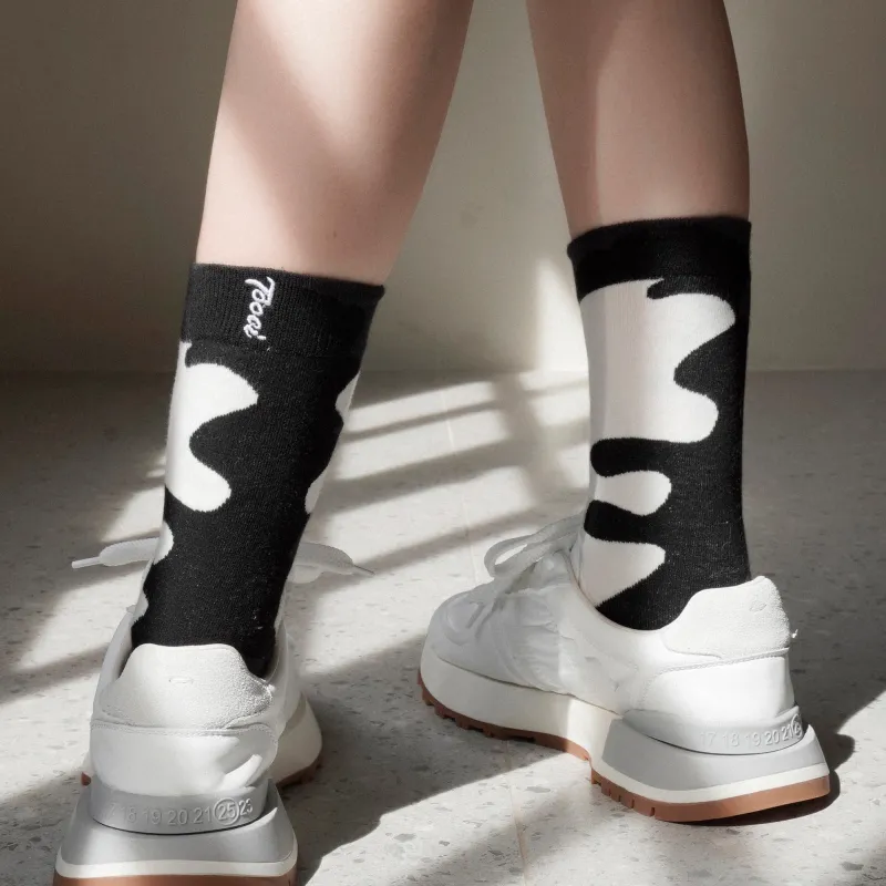 TOOCI Unisex Knee high Socks-5