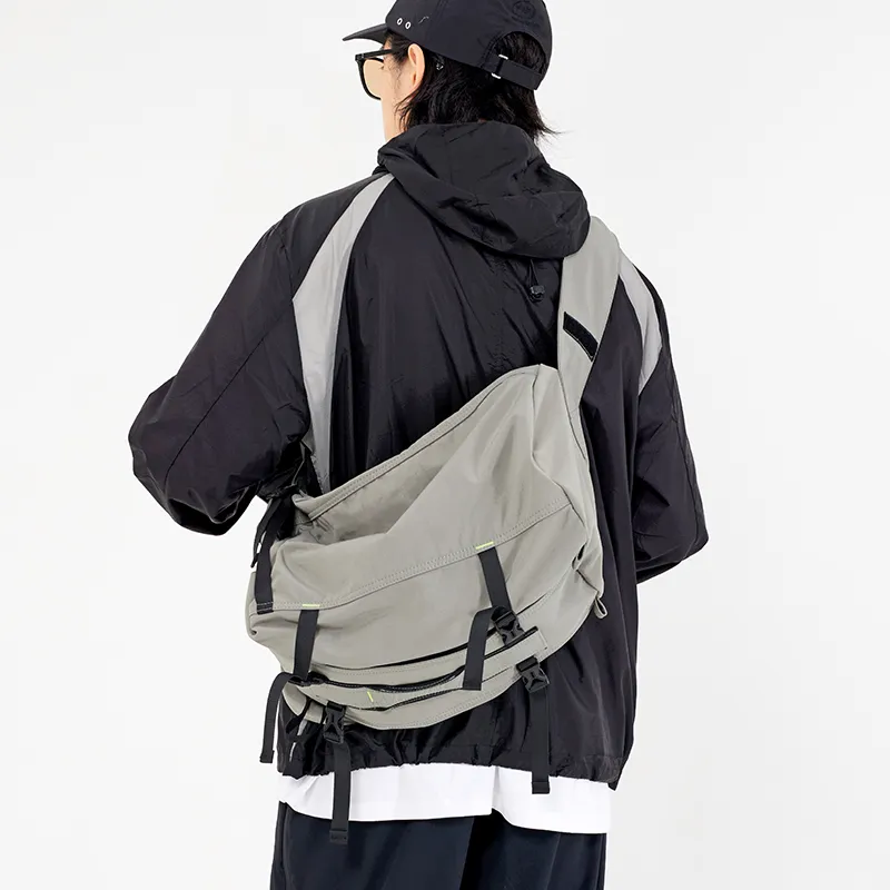 MYEDITION Messenger Bag, Gym Bag, Handbag, Shoulder Bag, Crossbody Bag, Outdoor Bag Nylon Fabric Multicolor Unisex-50