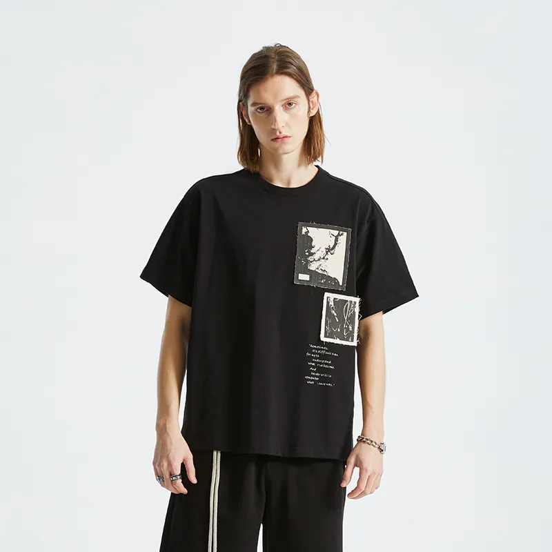 Organic Emotion T Shirts Unisex Black-4