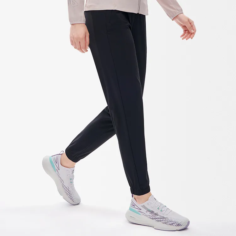 FILA Athletics Knitted Sweatpants Women's Pitch Black-6