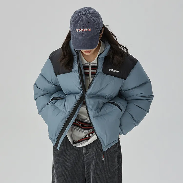Vision Street Wear FW22 Down Jacket Unisex Uniform Blue-4