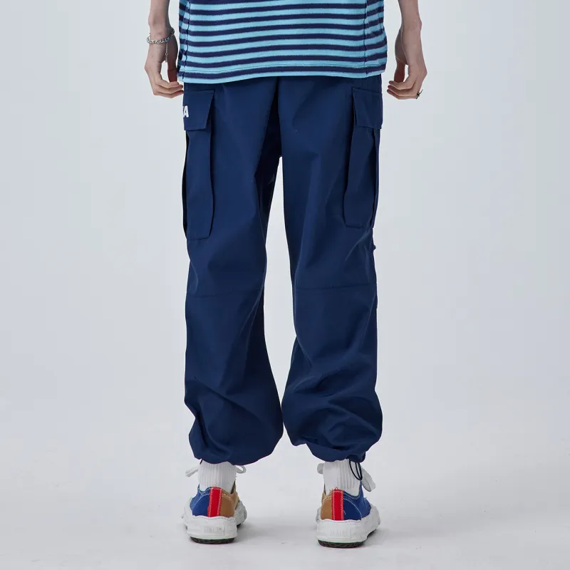 Guuka Cargo Pants Men Dark Blue-3