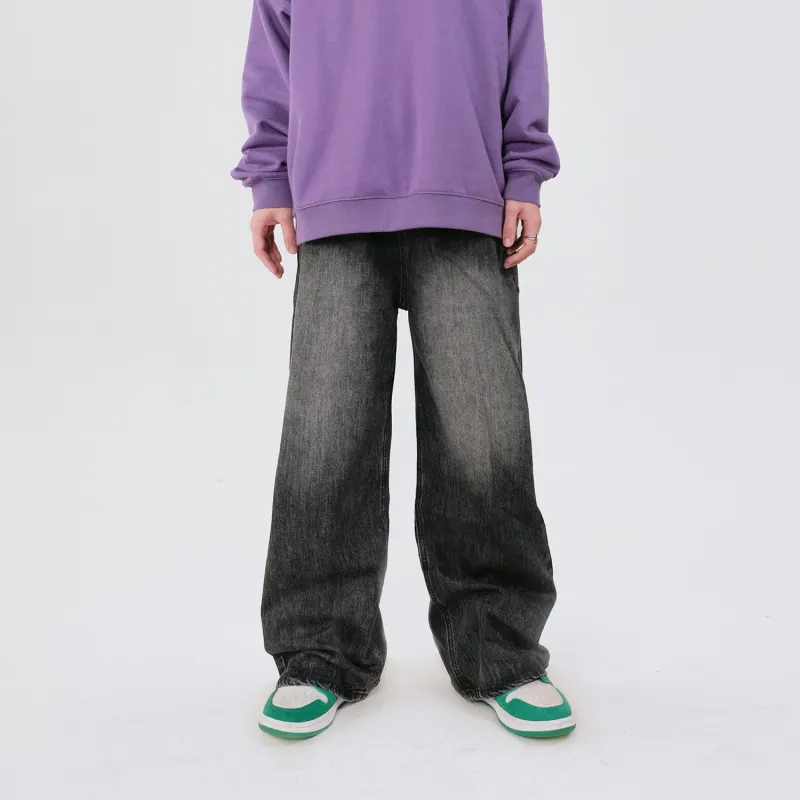 LBPC Straight Jeans Unisex Dark Gray-5