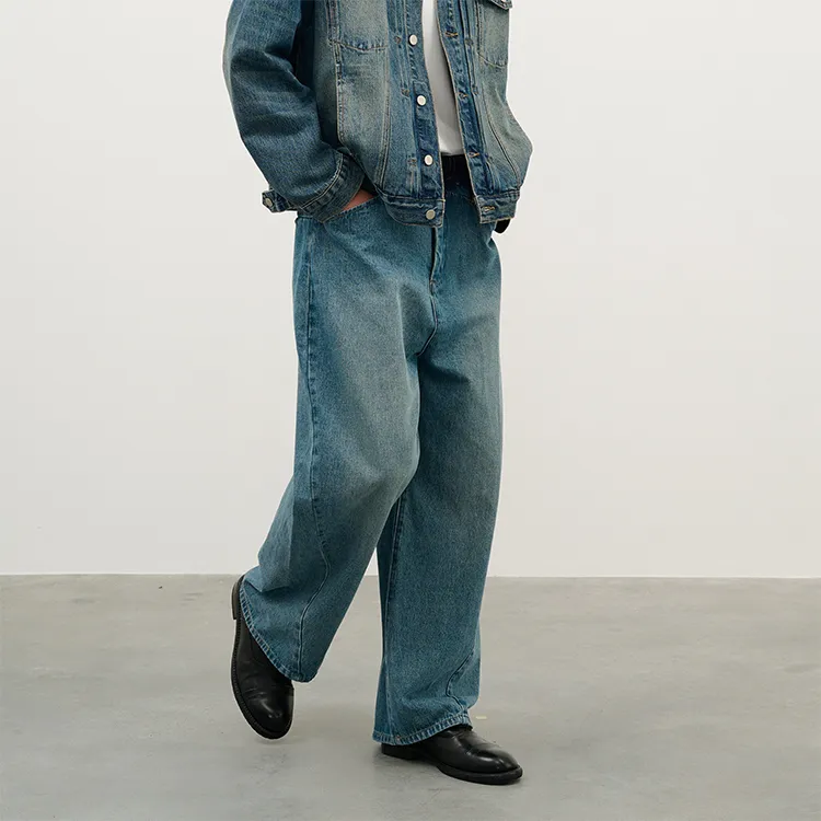 DIMC Jeans Unisex Vintage Blue-3