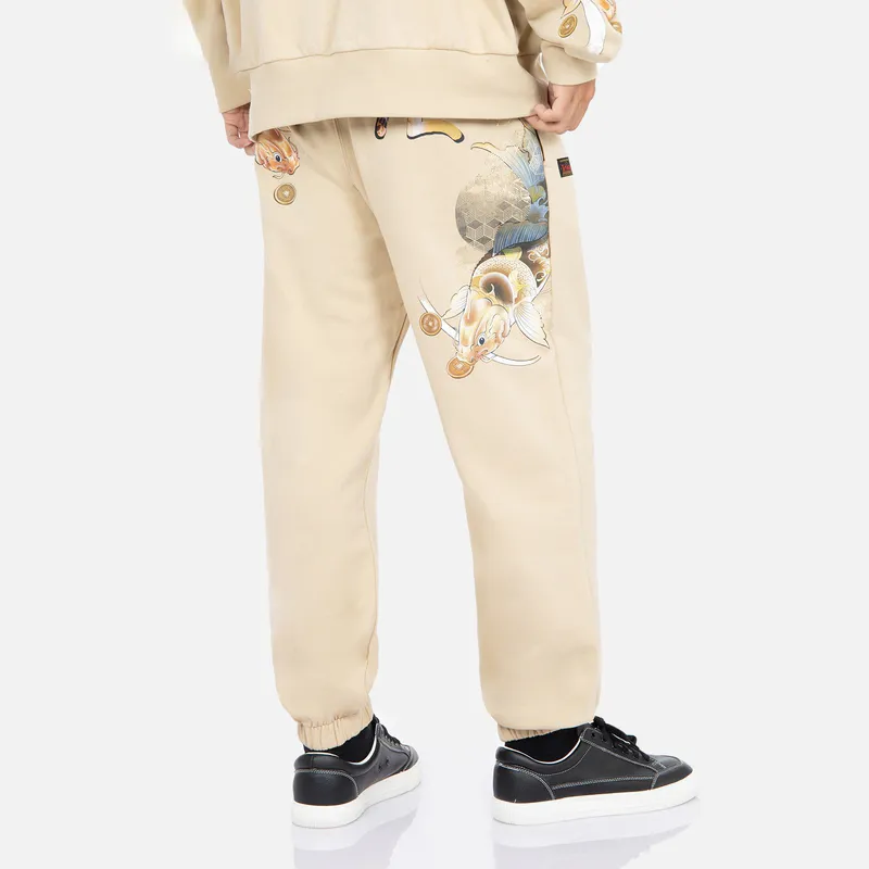 EVISU Knitted Sweatpants Men-7