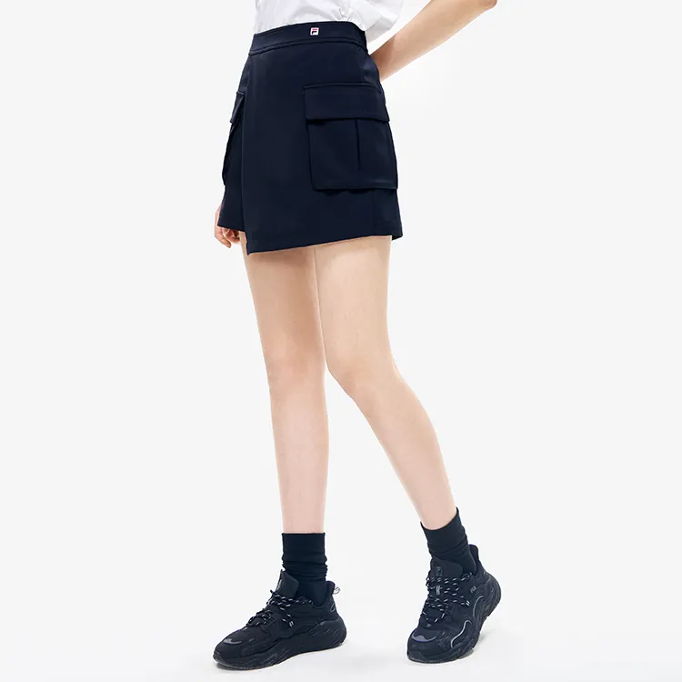 FILA Casual Short Skirts Women's Legend Blue-4
