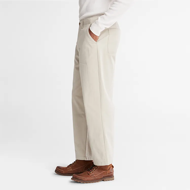 Timberland Casual Pants Men Sand-5