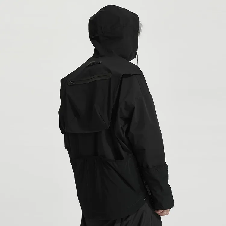 NORVINCY Biker Cycling Western Back Pocket Sports Jacket Unisex-3