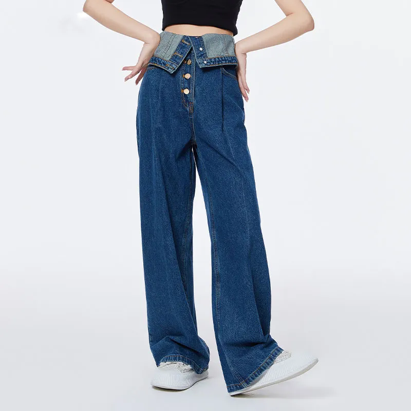 ELOF Jeans Women's Blue-2