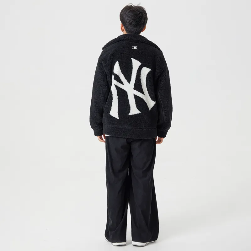 MLB Velvet Jackets Unisex Black-6