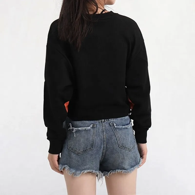 PUMA Rebel Sweatshirts Women's Black-2