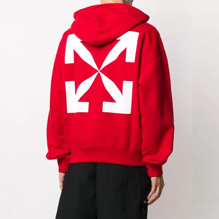 OFF-WHITE FW20 Sweatshirts Men Red-3
