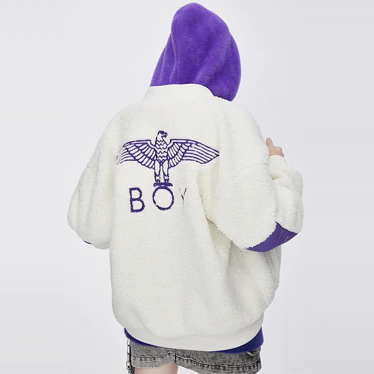 Boy London FW20 Jacket Unisex Ecru-3