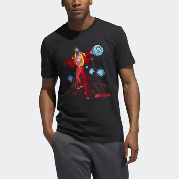 Adidas x MARVEL T Shirt Men's Black-3