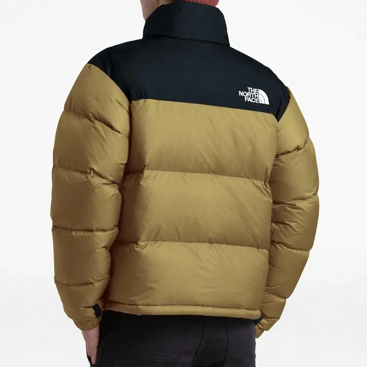 THE NORTH FACE 1996 Collection Retro Nuptse Jacket British Khaki Down Jacket Winter Unisex Khaki-3