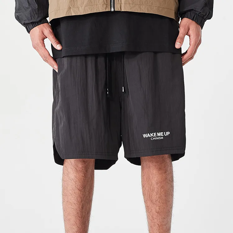CHINISM Casual Shorts Unisex Black-2