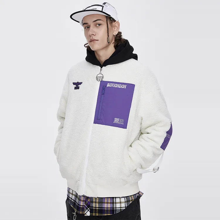 Boy London FW20 Jacket Unisex Ecru-2