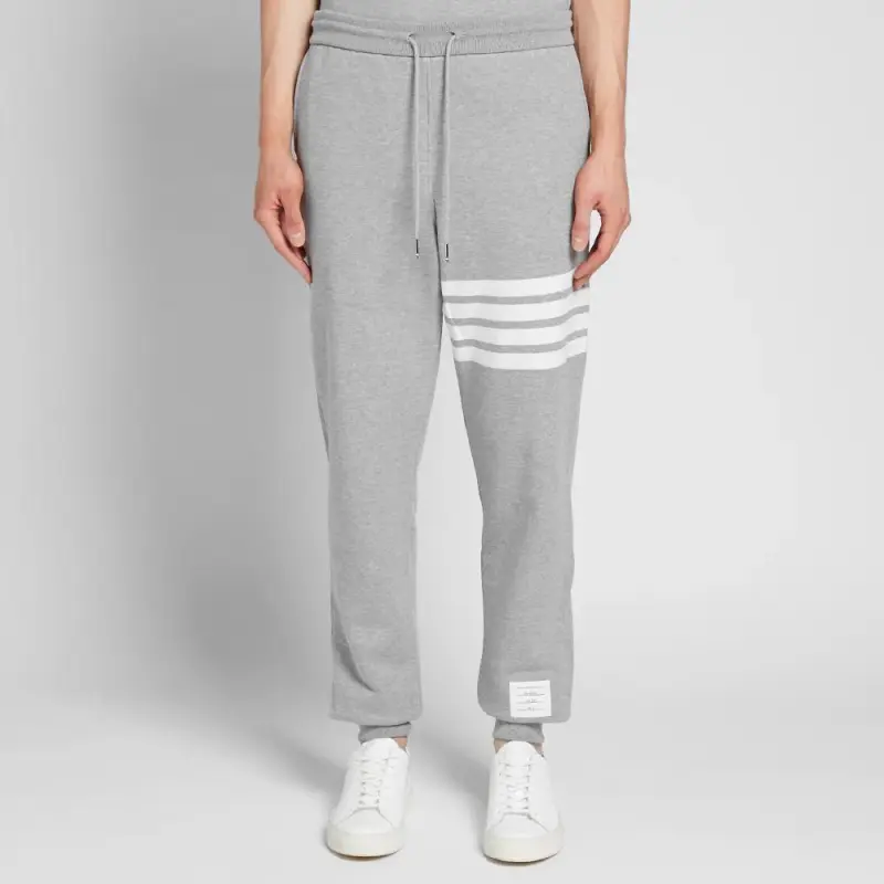 THOM BROWNE 4 Bar Striped Sweatpants-3