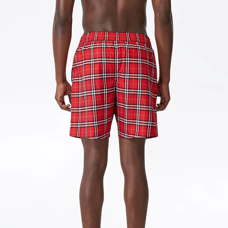 Burberry Casual Shorts Men's Red-2