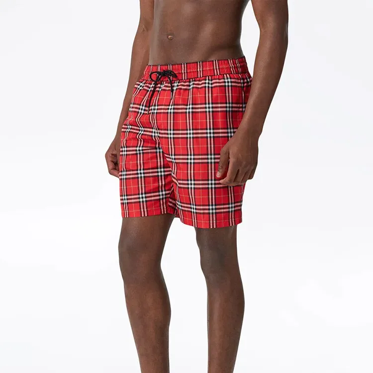 Burberry Casual Shorts Men's Red-3