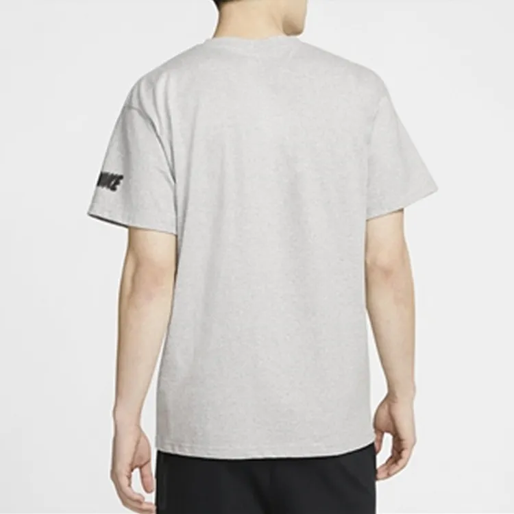 Nike Set in Sleeve T Shirt Men's Light Gray-4