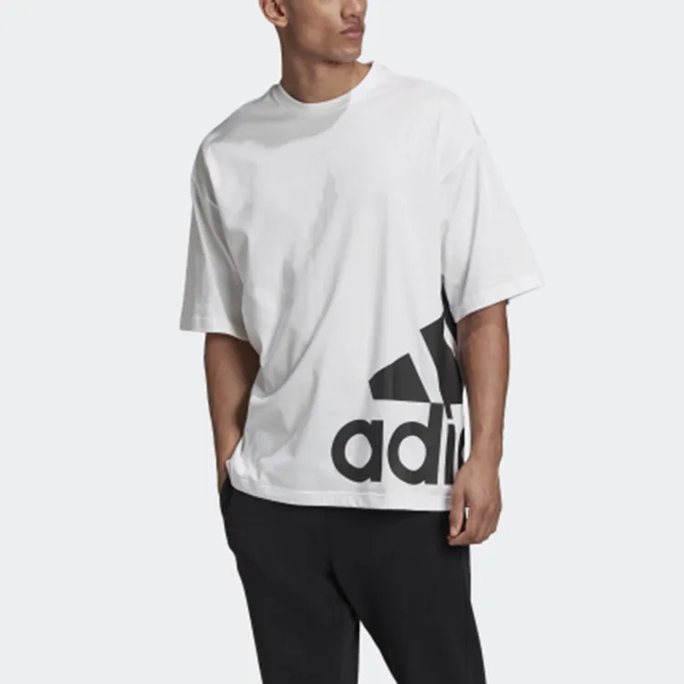 Adidas T Shirts Men White-2