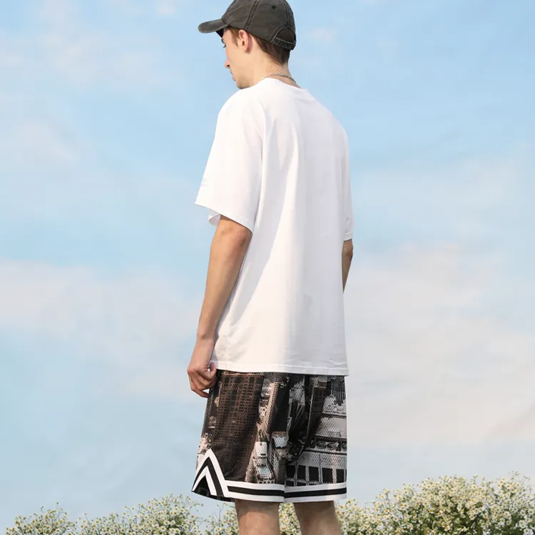 PCMY Loose Fit Shorts Unisex Black-4