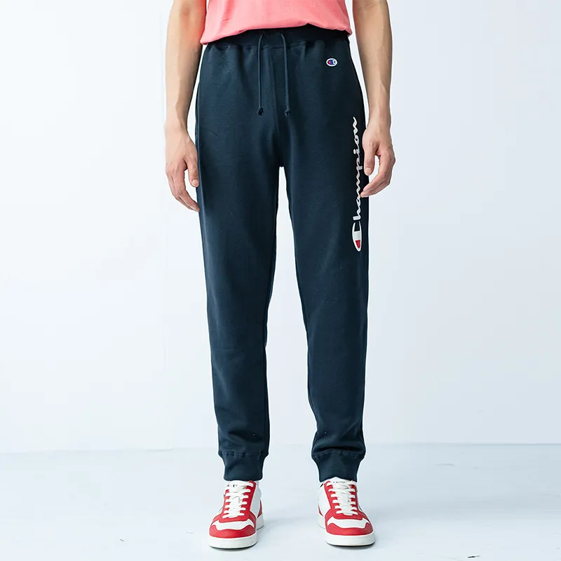 Champion Sports Pants Japan Version Unisex Navy Blue-1