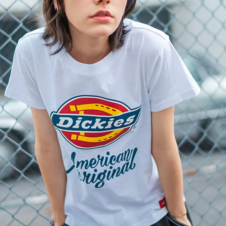 Dickies Heavyweight T Shirt Women's White-1