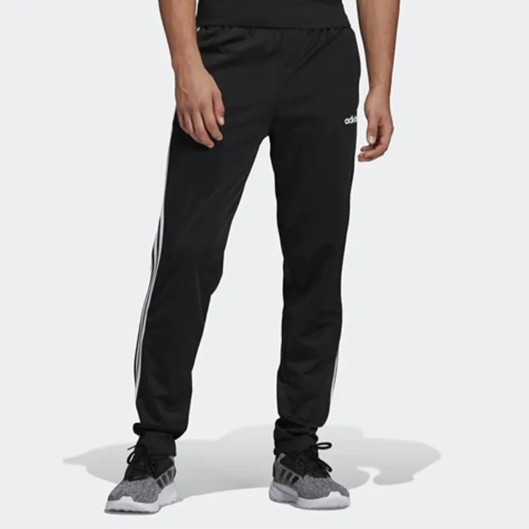 Adidas Knitted Sports Pants Men's Black-3