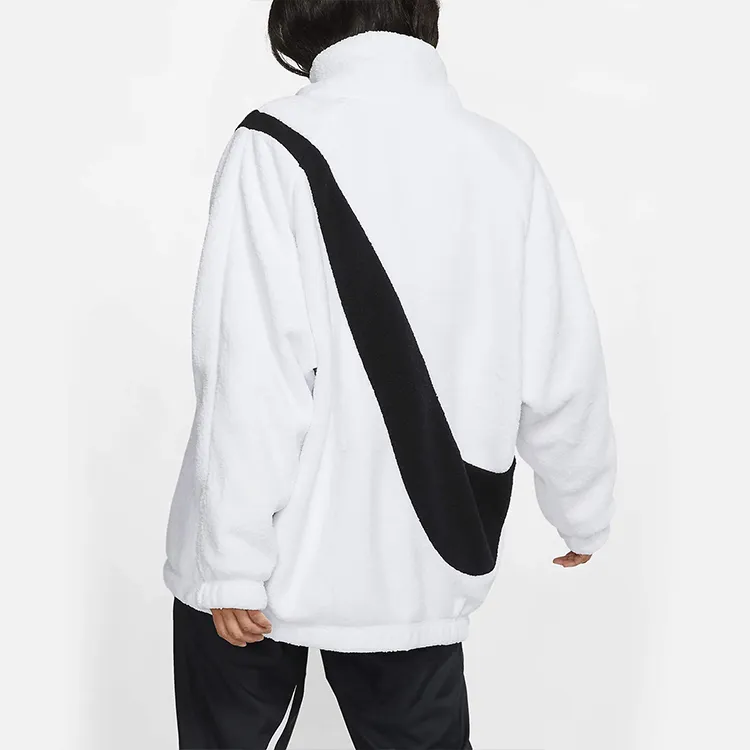 Nike Velvet Jackets Women's White-1