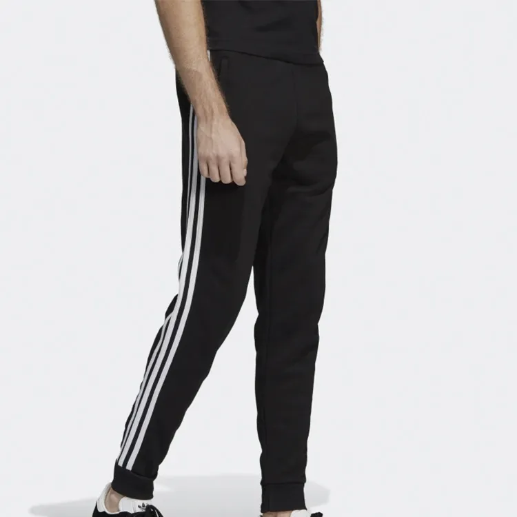 Adidas Originals Knitted Sports Pants Men's Black-5