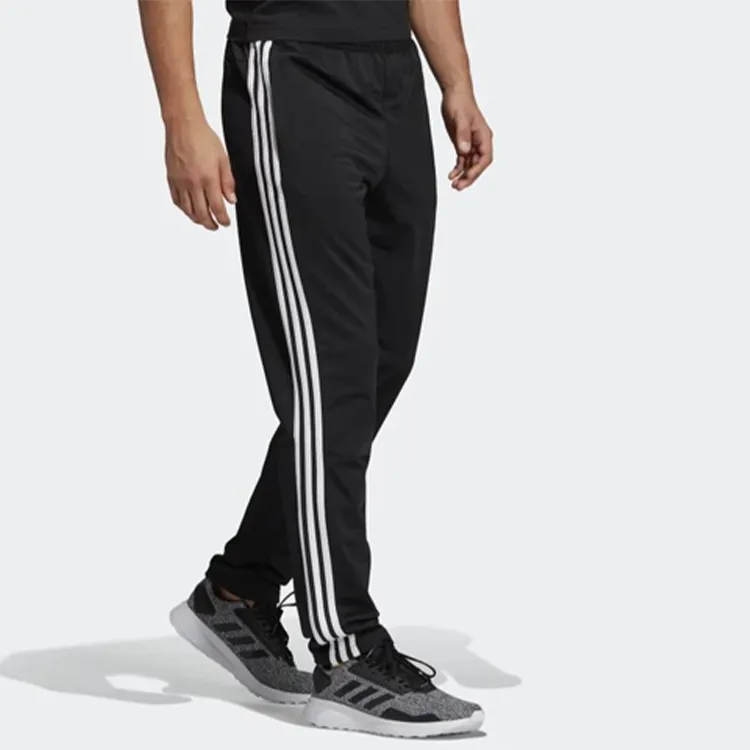 Adidas Knitted Sports Pants Men's Black-4