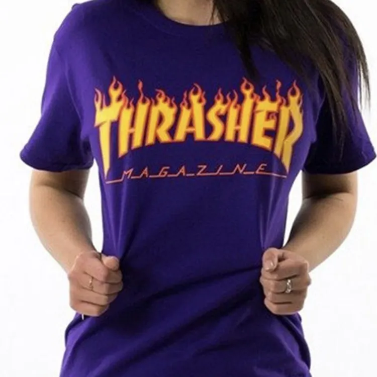 Thrasher T Shirts Unisex-3