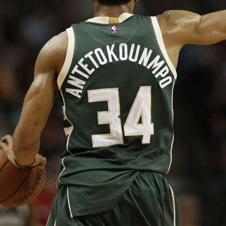 Nike Nba Milwaukee Bucks Giannis Antetokounmpo Icon Edition Dri Fit Swingman Jersey-5