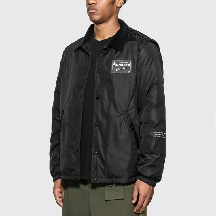 Moncler x Fragment Design Jackets Coats Men's Black-4
