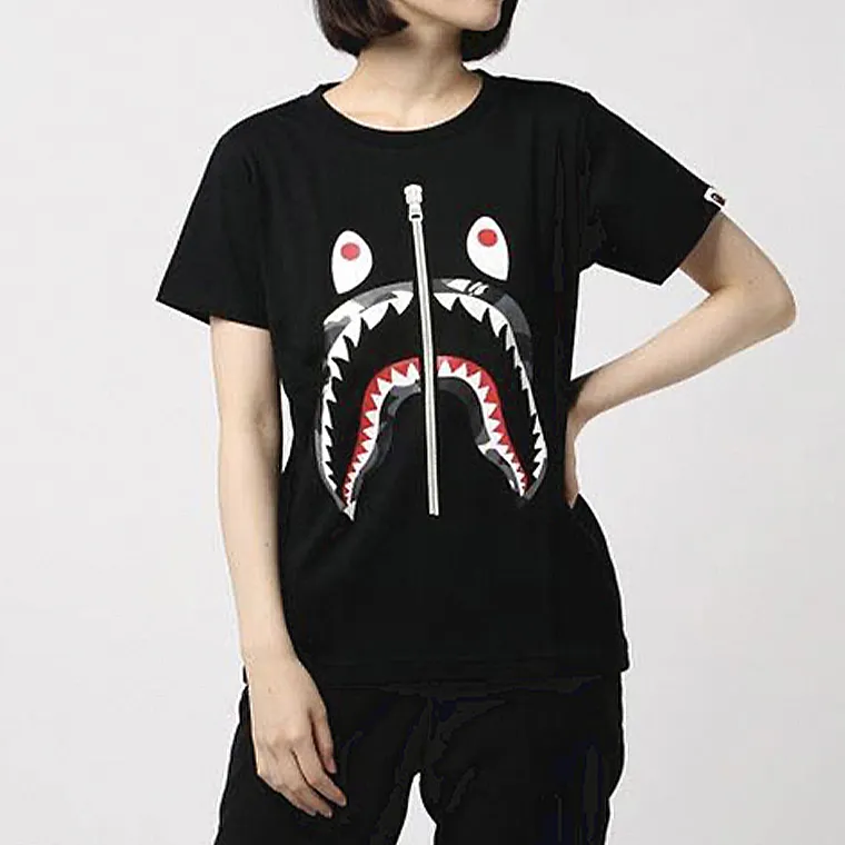 A BATHING APE Logo-printed T-shirt-2