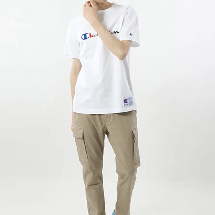 Champion T Shirt Japan Version Unisex White-2