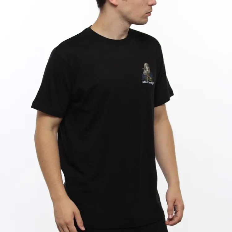 RIPNDIP Crew Neck Fitted Straight Short-Sleeved T-Shirt Unisex Black-2