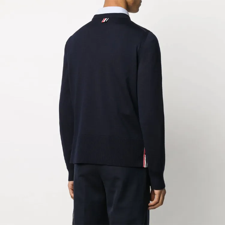 THOM BROWNE Sweaters Men Dark Blue-2