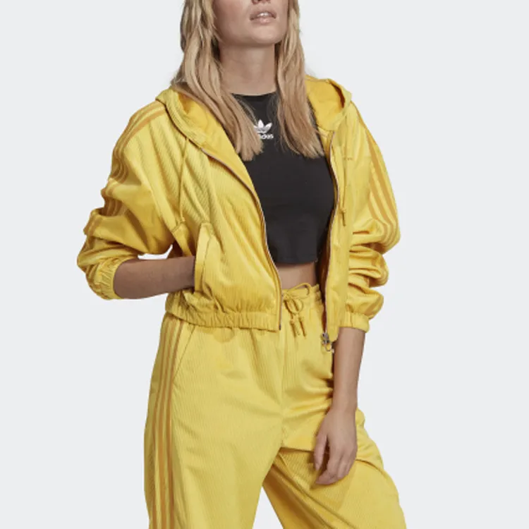 Adidas Originals Jacket Women's Yellow-3