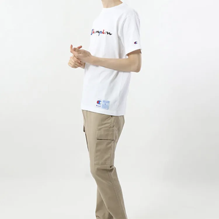 Champion T Shirt Japan Version Unisex White-3
