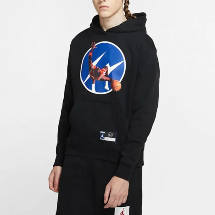 Fragment Design X JORDAN Fragment Design FW Sweatshirts Men Black-2