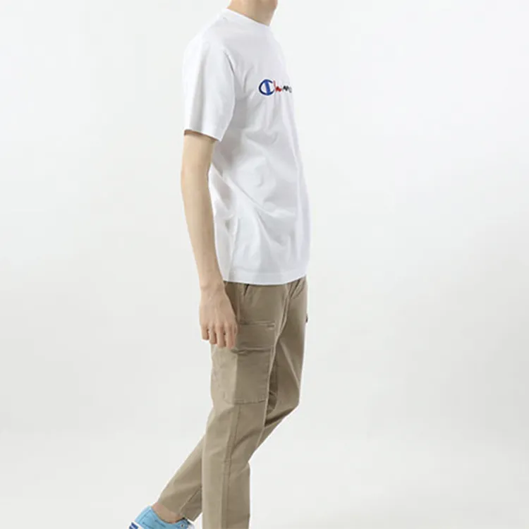 Champion T Shirt Japan Version Unisex White-4